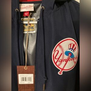 Mitchell & Ness Yankees Navy Jacket